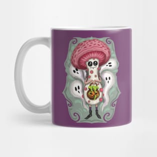 Pink mushroom Mug